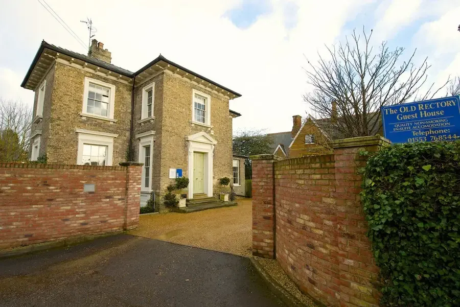 The entrance to The Old Rectory