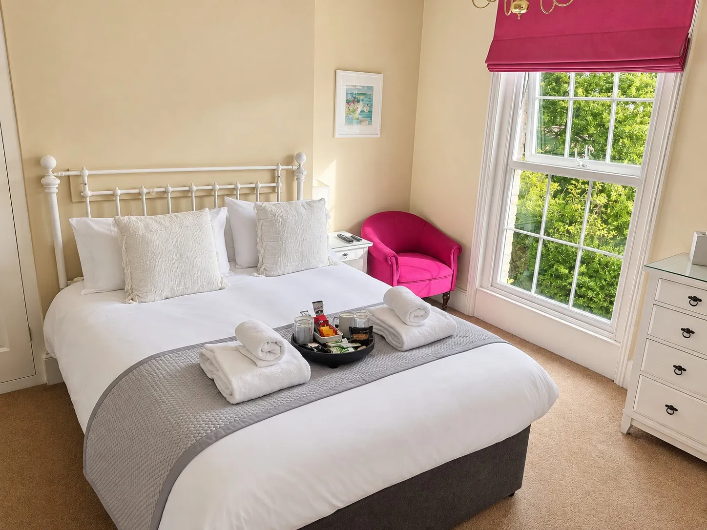 Pink Room king bedroom